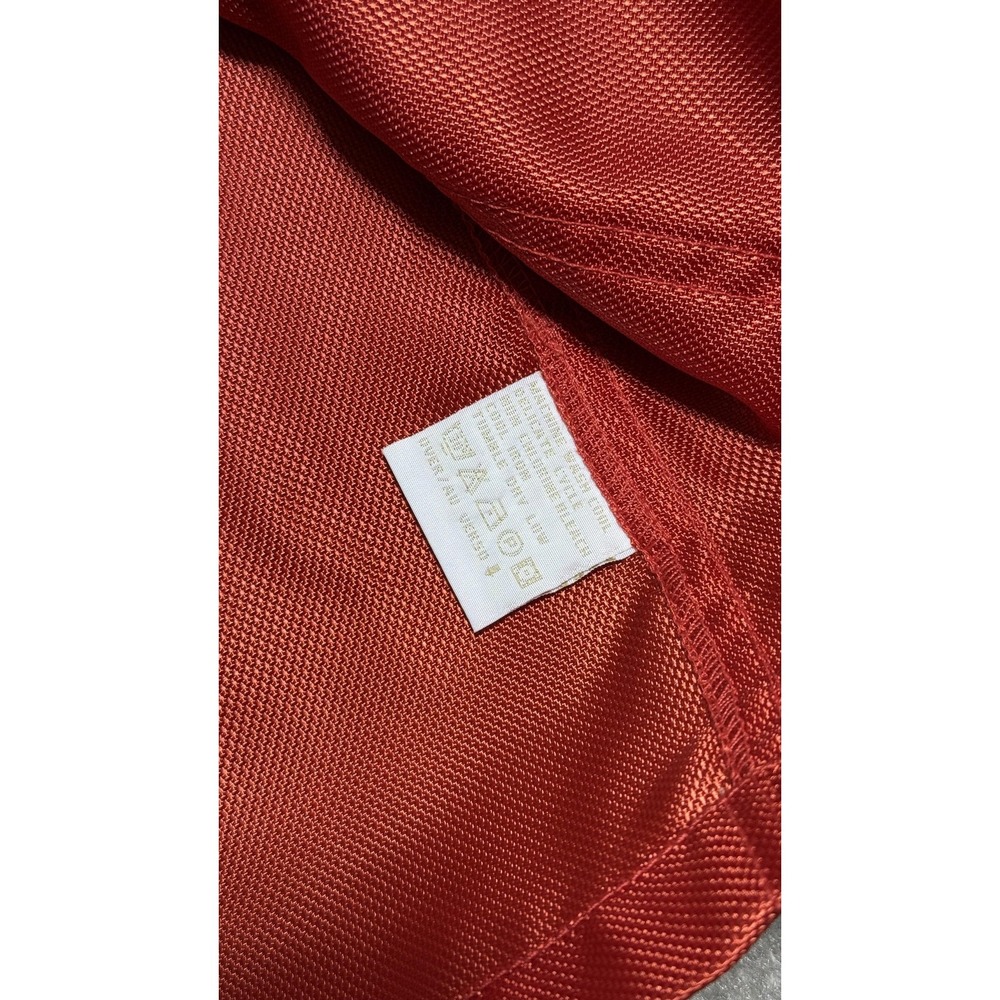 Liz Claiborne Jacket Womens Large Red Nylon Windbreaker Mesh Lined Zip Pockets - Picture 9 of 12